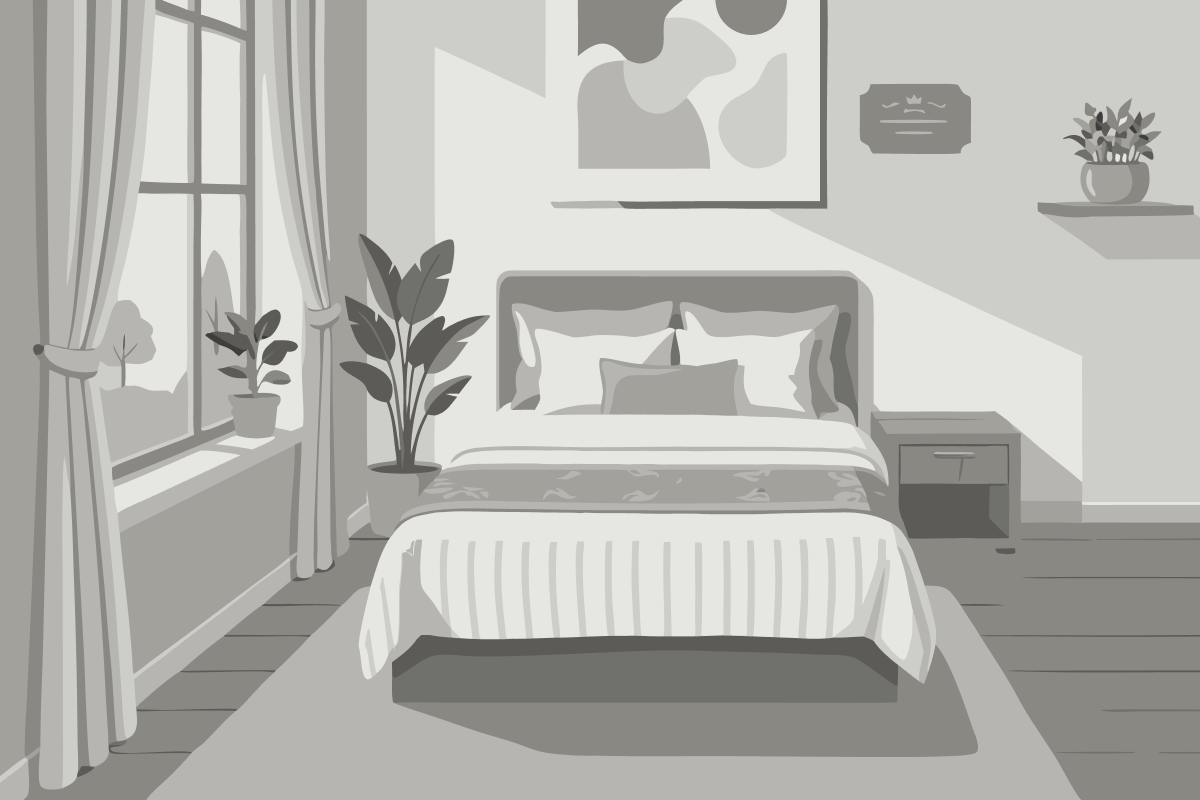 Quarto premium The Innside com 2 camas de solteiro